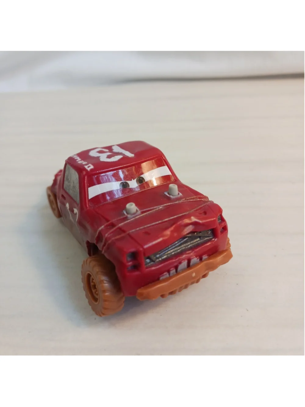 Disney Pixar Cars No.13 Jimbo II Crazy 8 Racer Die Cast 1:43 scale _B35